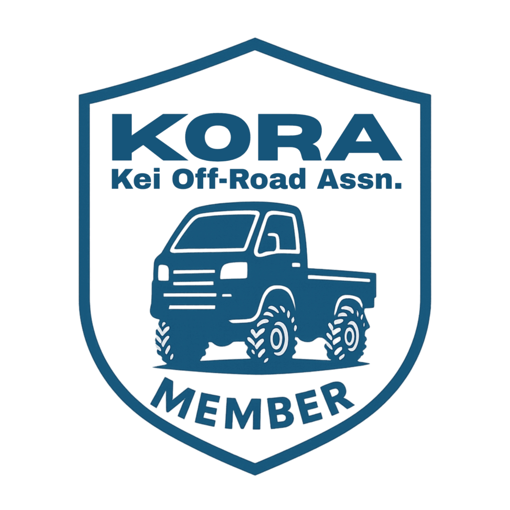 KORA (Kei Off-road Association) member's seal